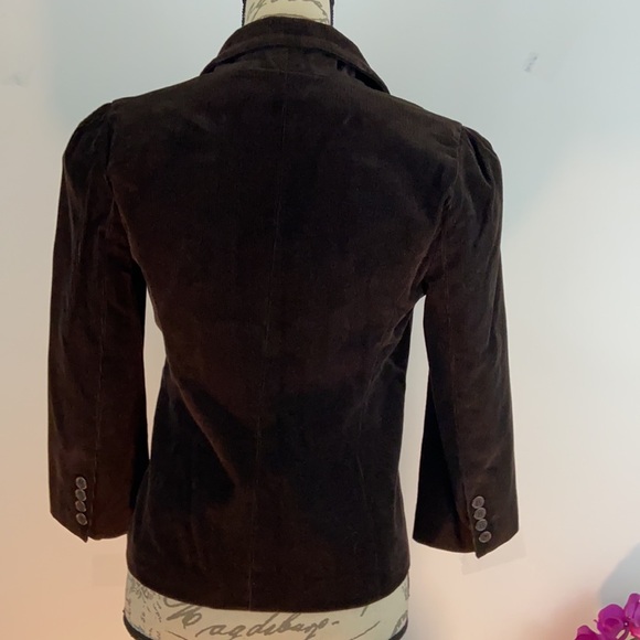 Juicy Couture Brown Blazer/Jacket with pink lining - Picture 2 of 7